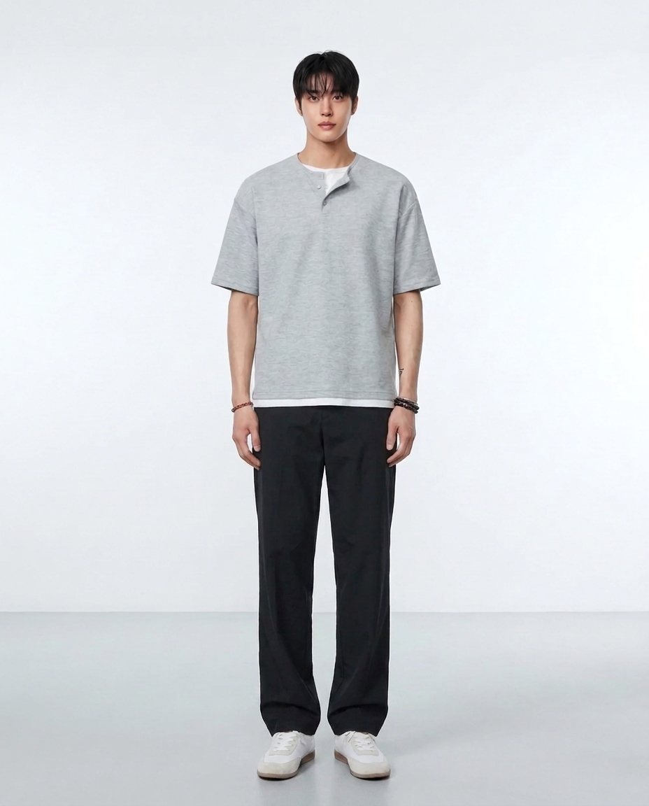 쿨링 스트레이트핏 II_쿨블랙 [총장 118cm]