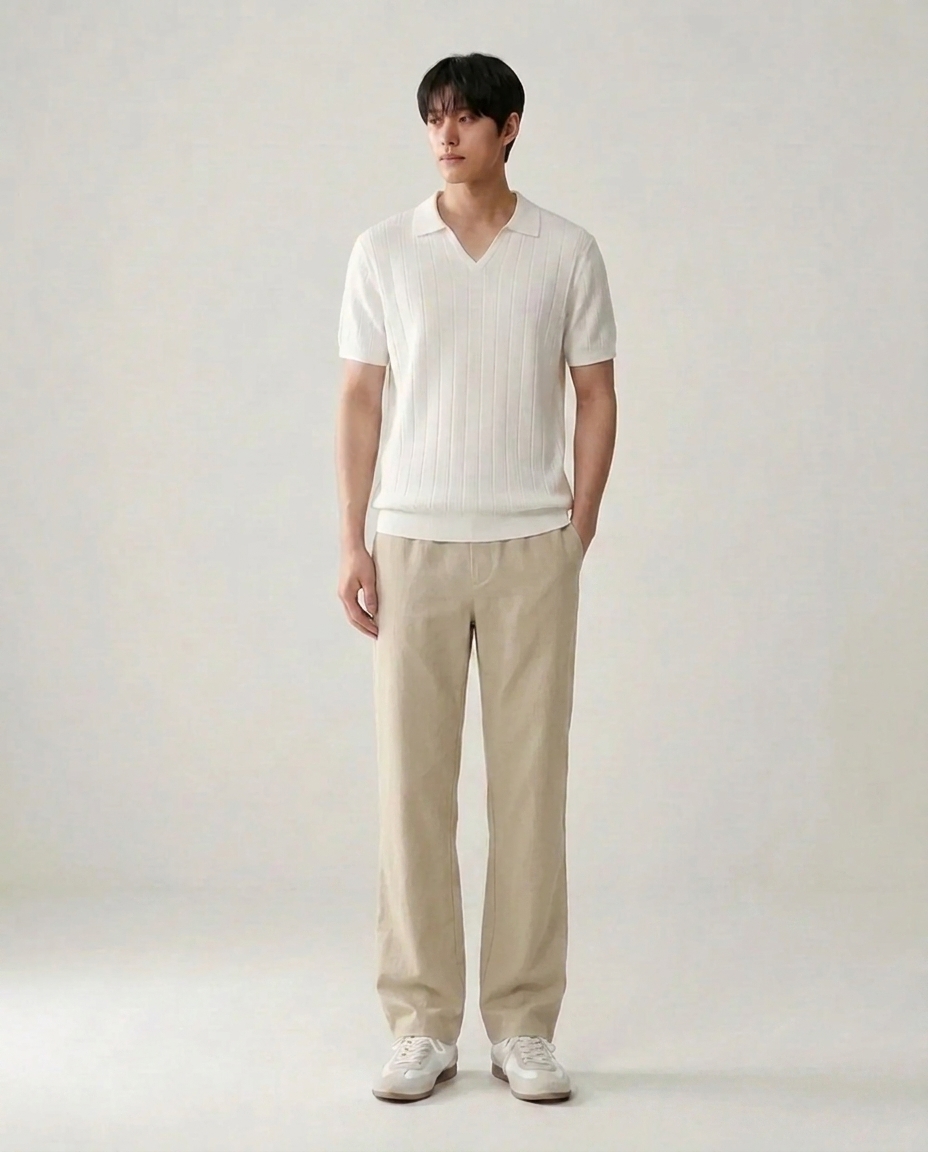 쿨링 스트레이트핏 II_쿨베이지 [총장 118cm]