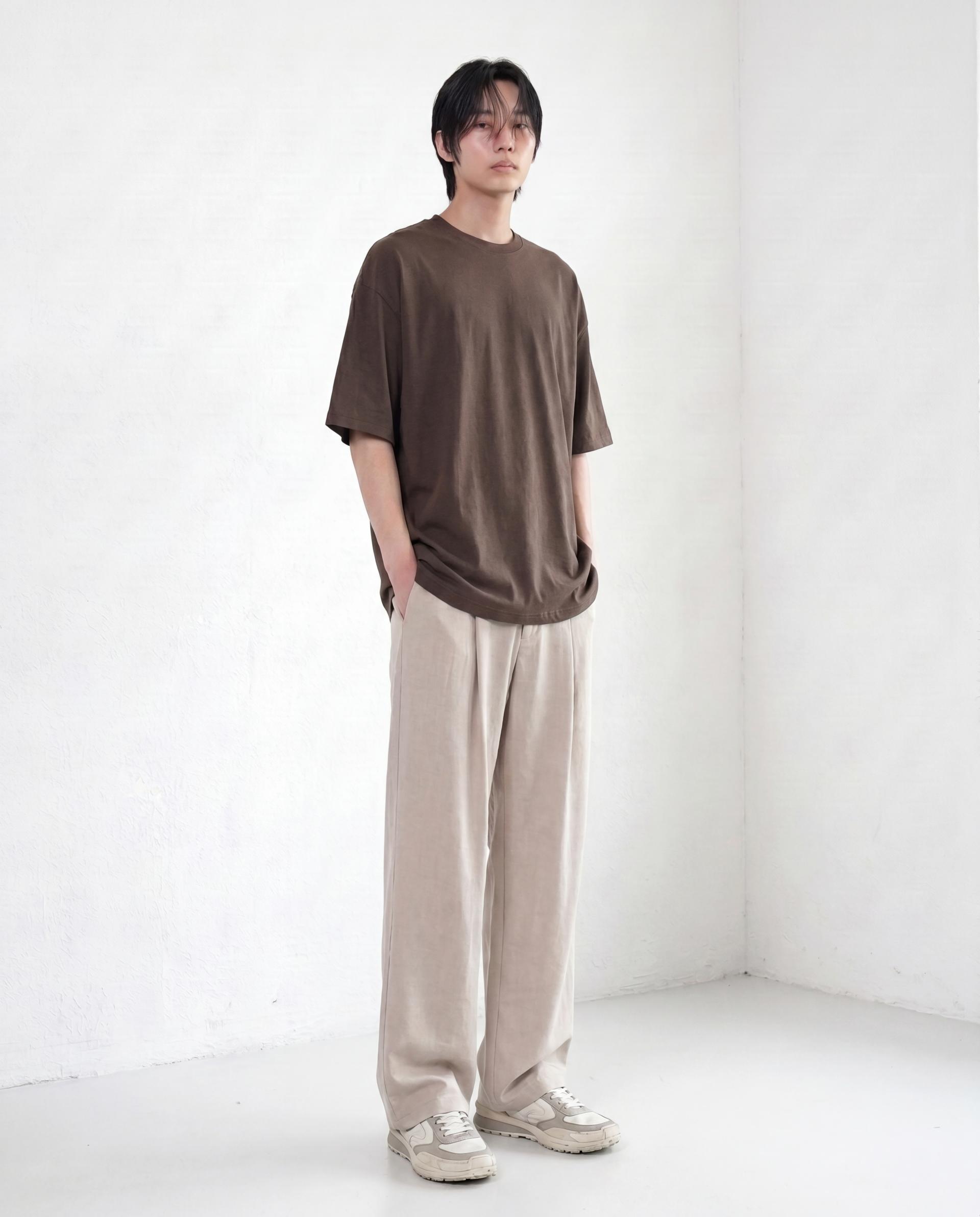 와이드 쿨링 스웻팬츠_인디베이지 [총장 120cm]