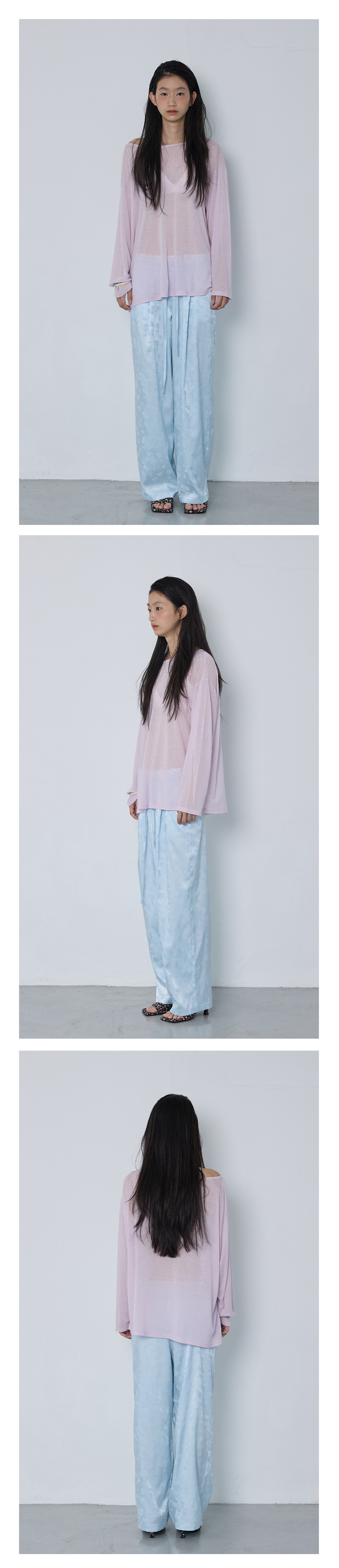 Essential Low Tie Long Sleeve (6color)