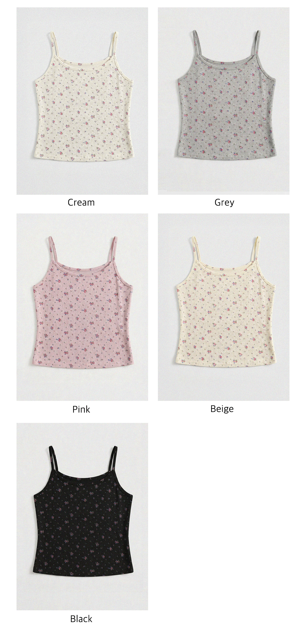 Tiny Rose Sleeveless (5color)