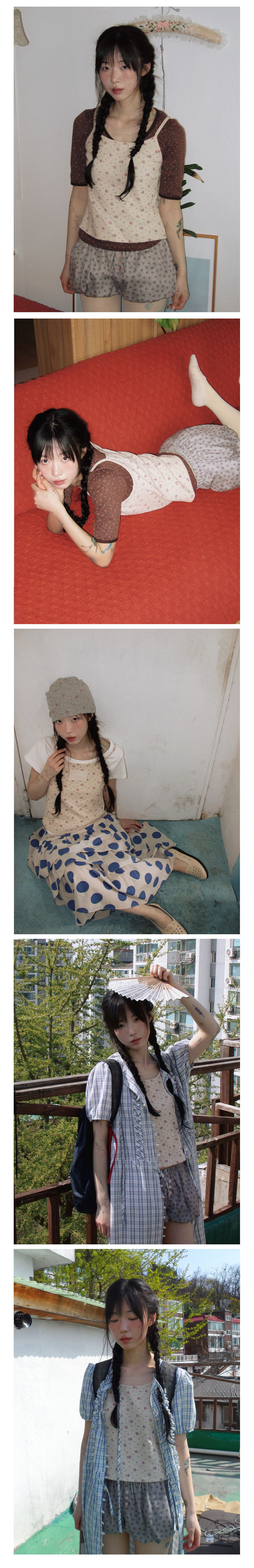 Tiny Rose Sleeveless (5color)