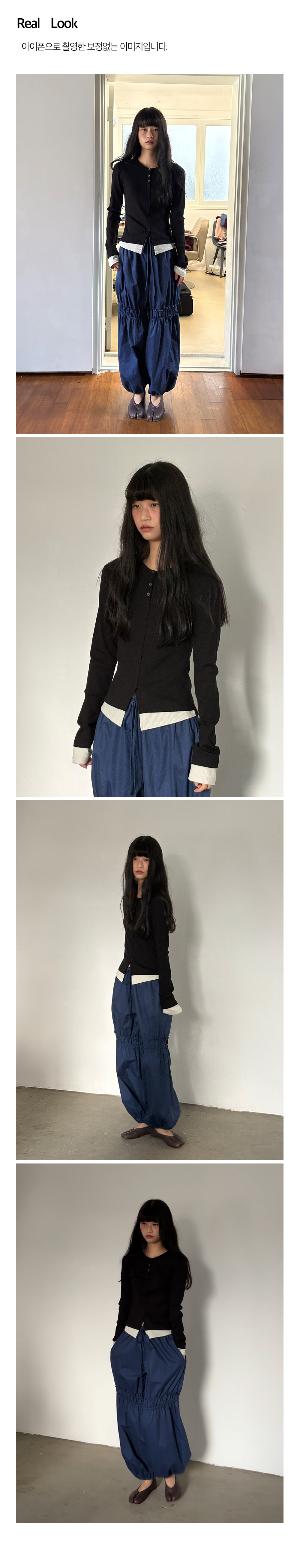 Under Layer Henley-Neck Tee_Black