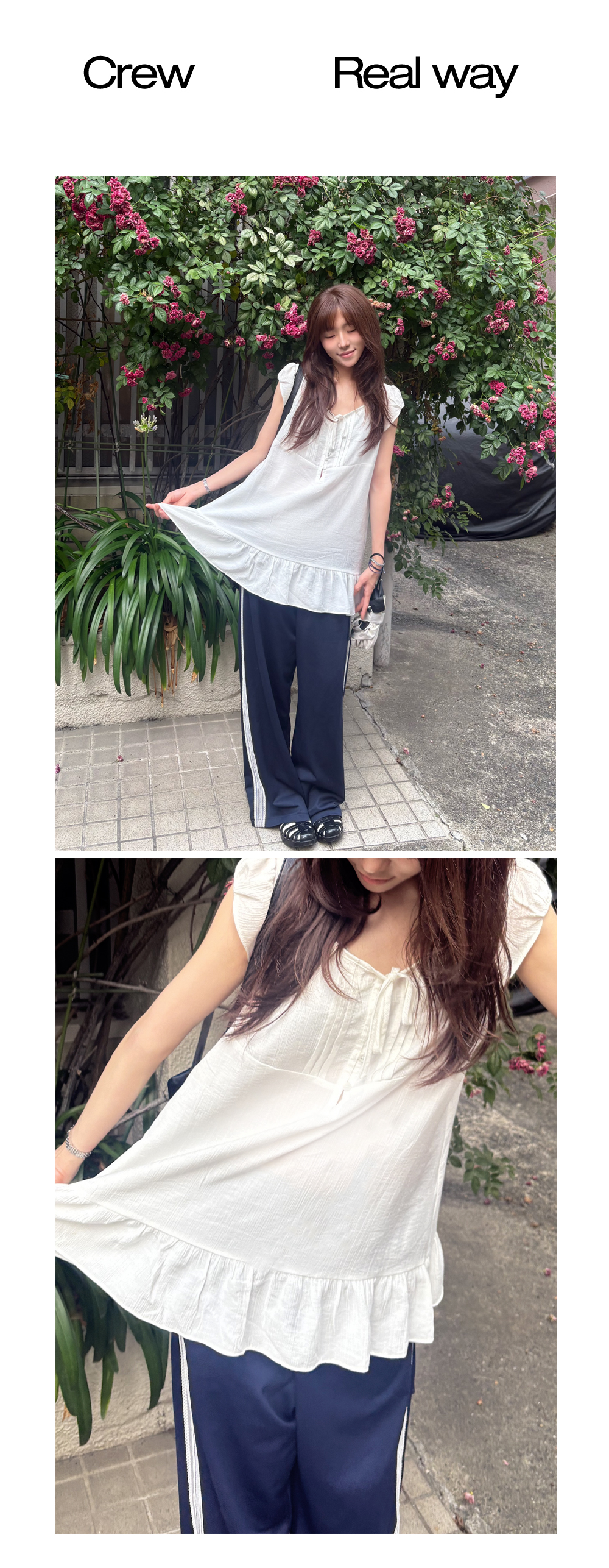 Sheer Pintuck Blouse_White