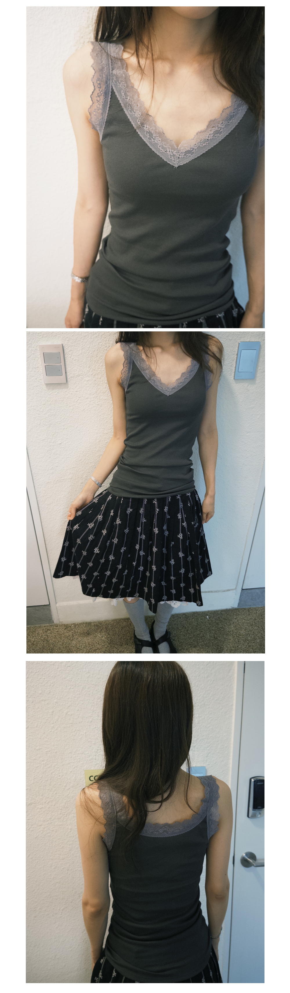 Rosy Rib Sleeveless (5color)