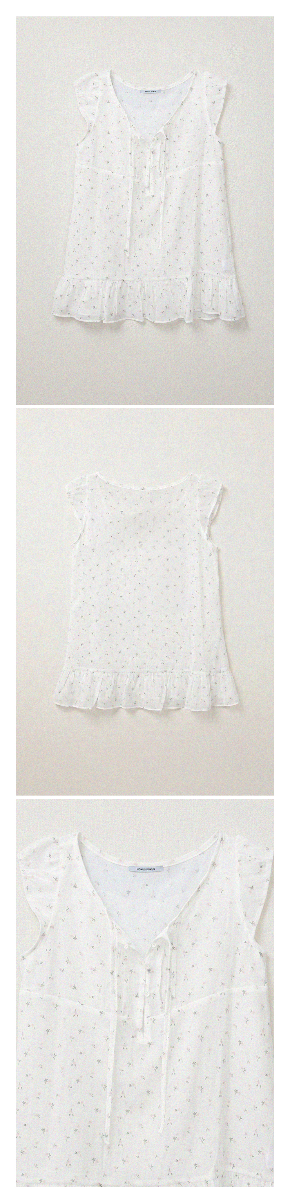 Mori Pintuck Blouse_White