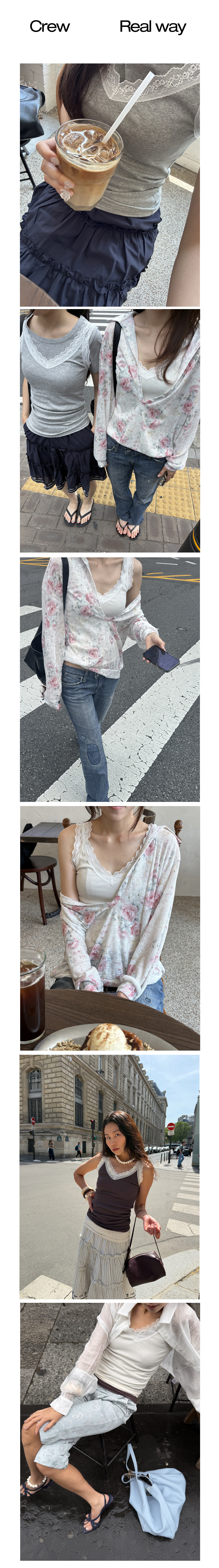 Rosy Rib Sleeveless (5color)