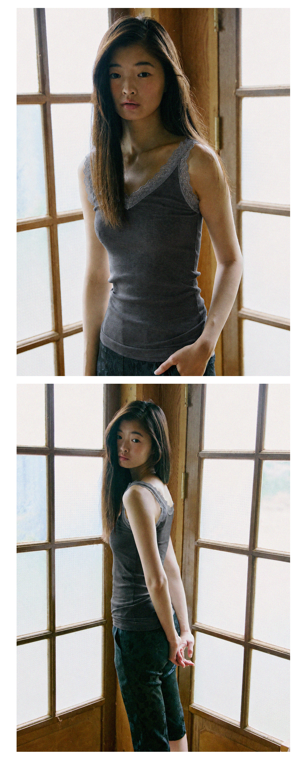 Rosy Rib Sleeveless (5color)