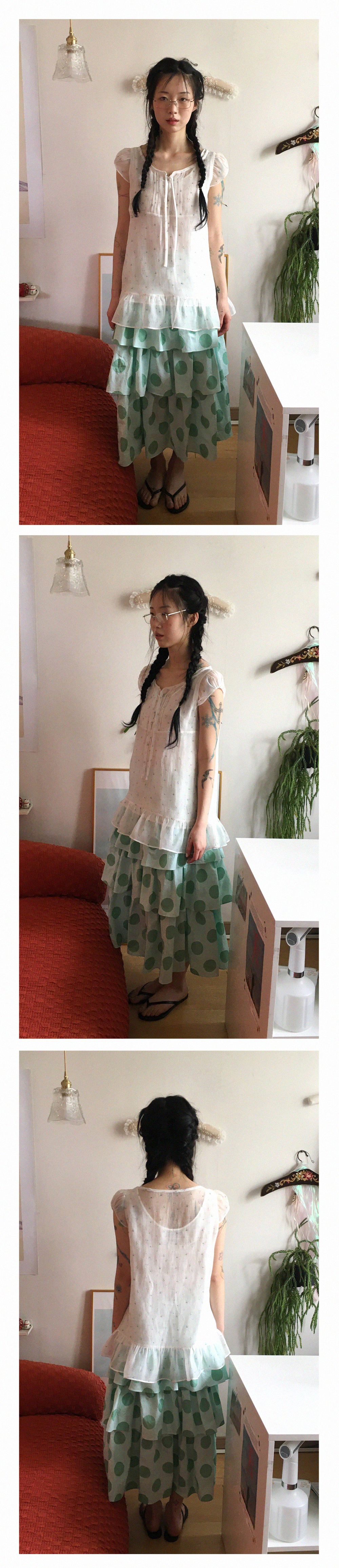 Mori Pintuck Blouse_White
