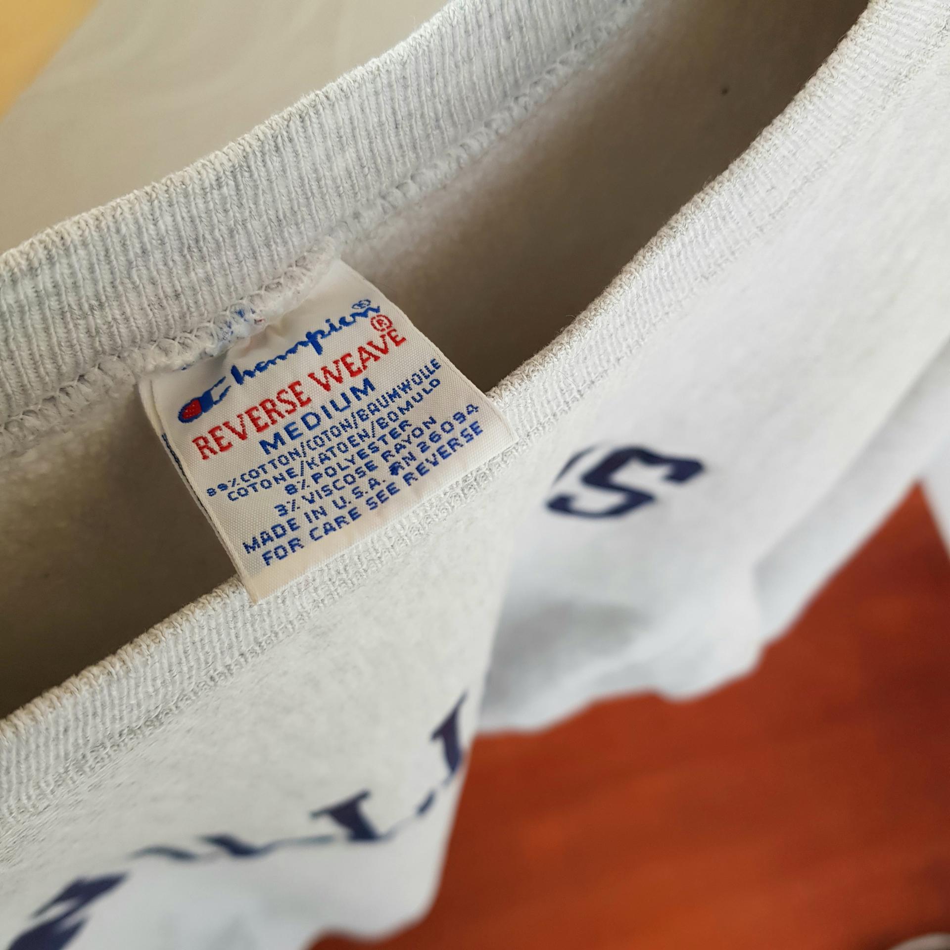 90'S THE COTTON EXCHANGE Reverse Wave College Sweatshirt Trainer Made in USA Men's L size /eaa403366