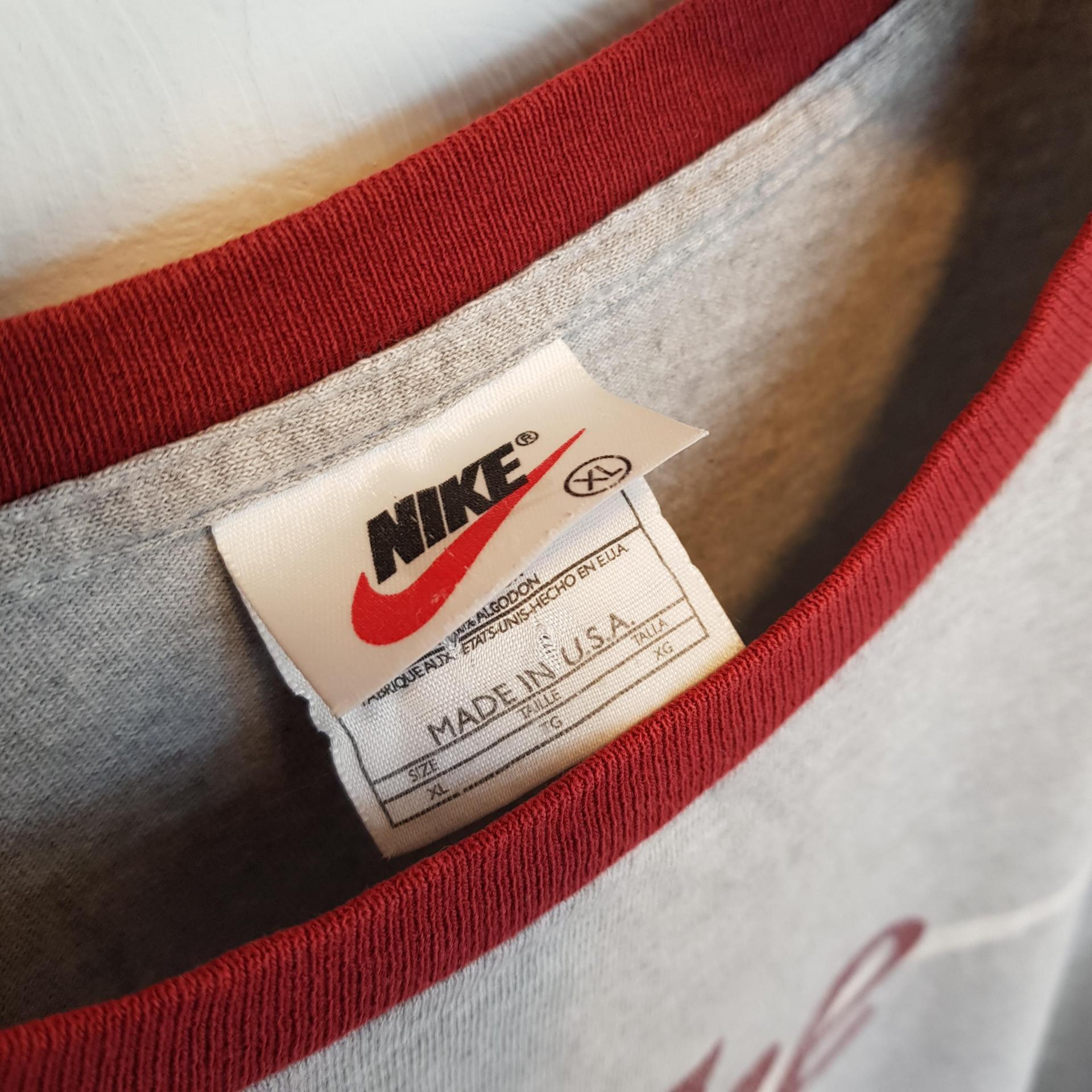 90s USA Nike Vintage Ringer T Shirt : 커넥티드도어 connected door