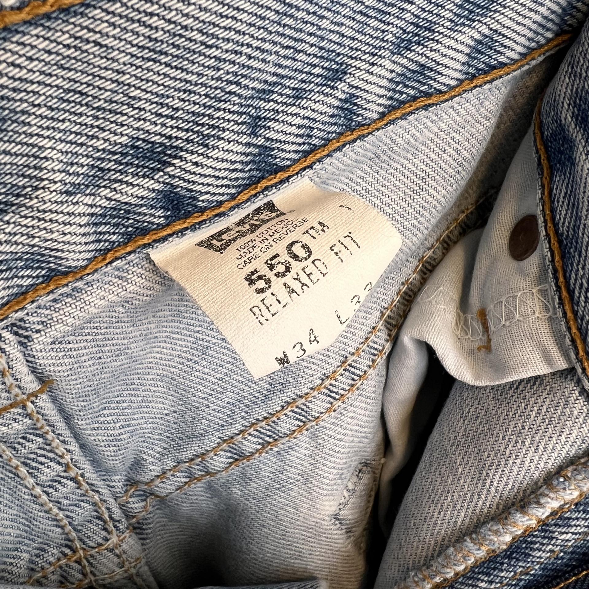 00s Levis 550 Tapered Light Blue [31-32] : 커넥티드도어 connected door
