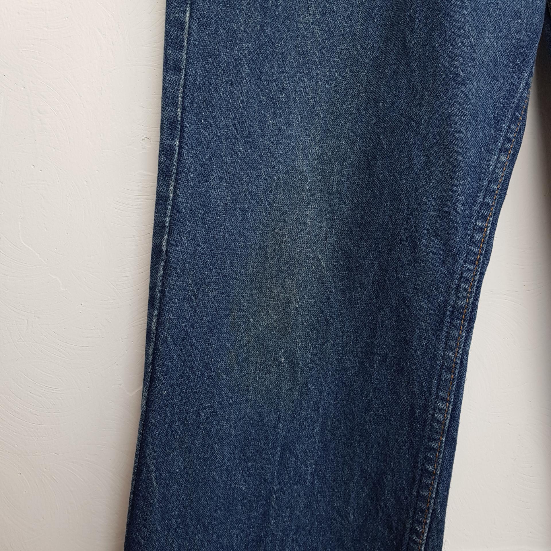 80s USA Levis 40509-0215 Straight Indigo blue Orangetab (34-35)