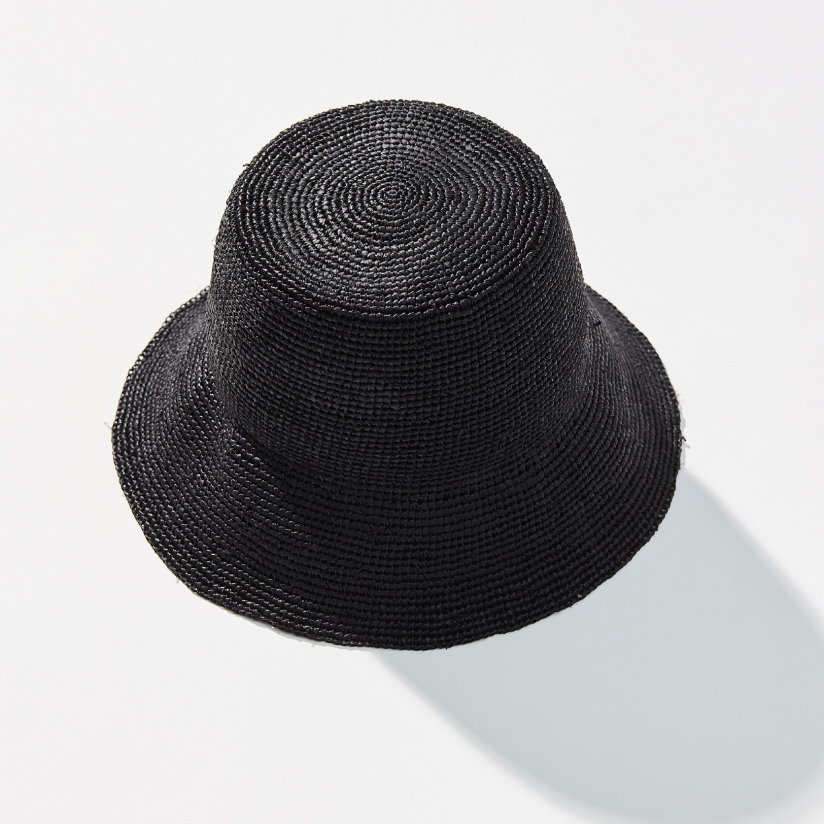 [PRE-Sales] Raffia Soft Bucket Hat _ Black