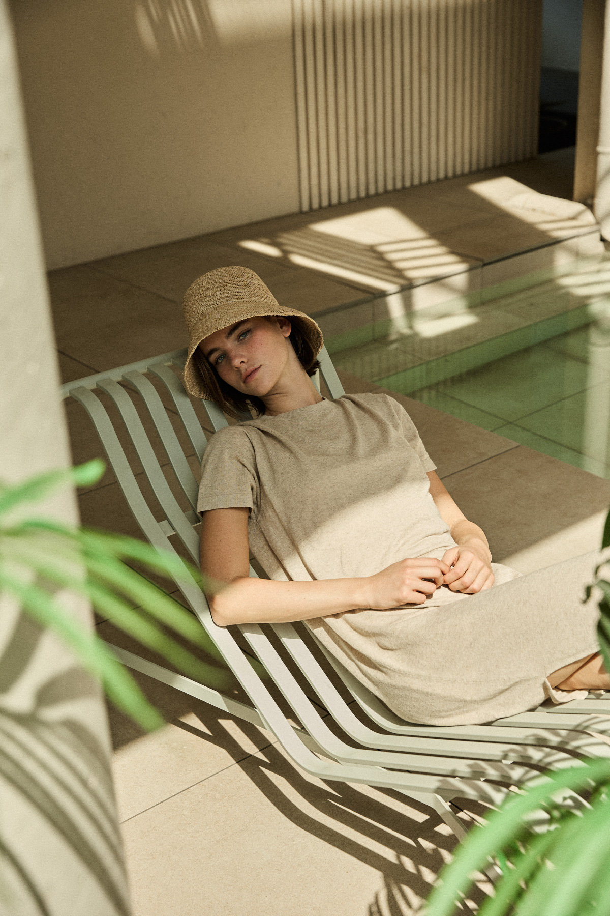 [PRE-Sales] Raffia Soft Bucket Hat _ Natural Beige