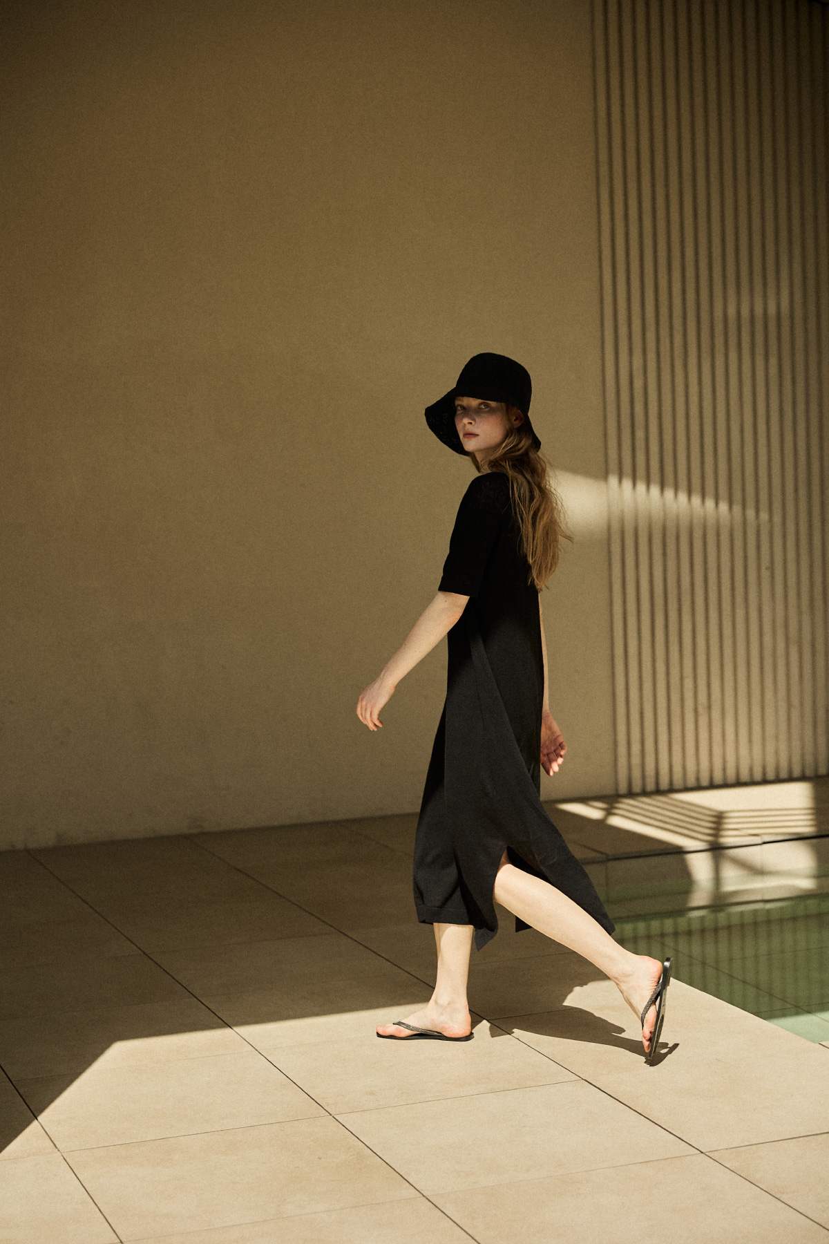 [PRE-Sales] Raffia Soft Bucket Hat _ Black