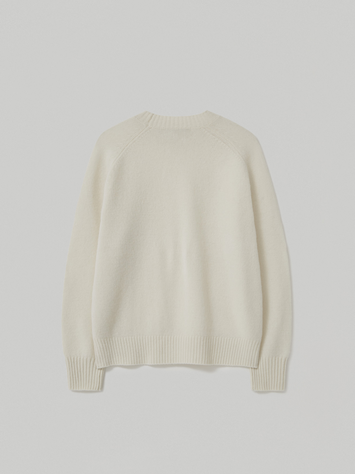 100%RWS Extrafine Merino Raglan Knit_Pink,Sky Blue,Ivory 100%RWS 엑스트라파인 메리노 나그랑 니트_핑크,스카이블루,아이보리