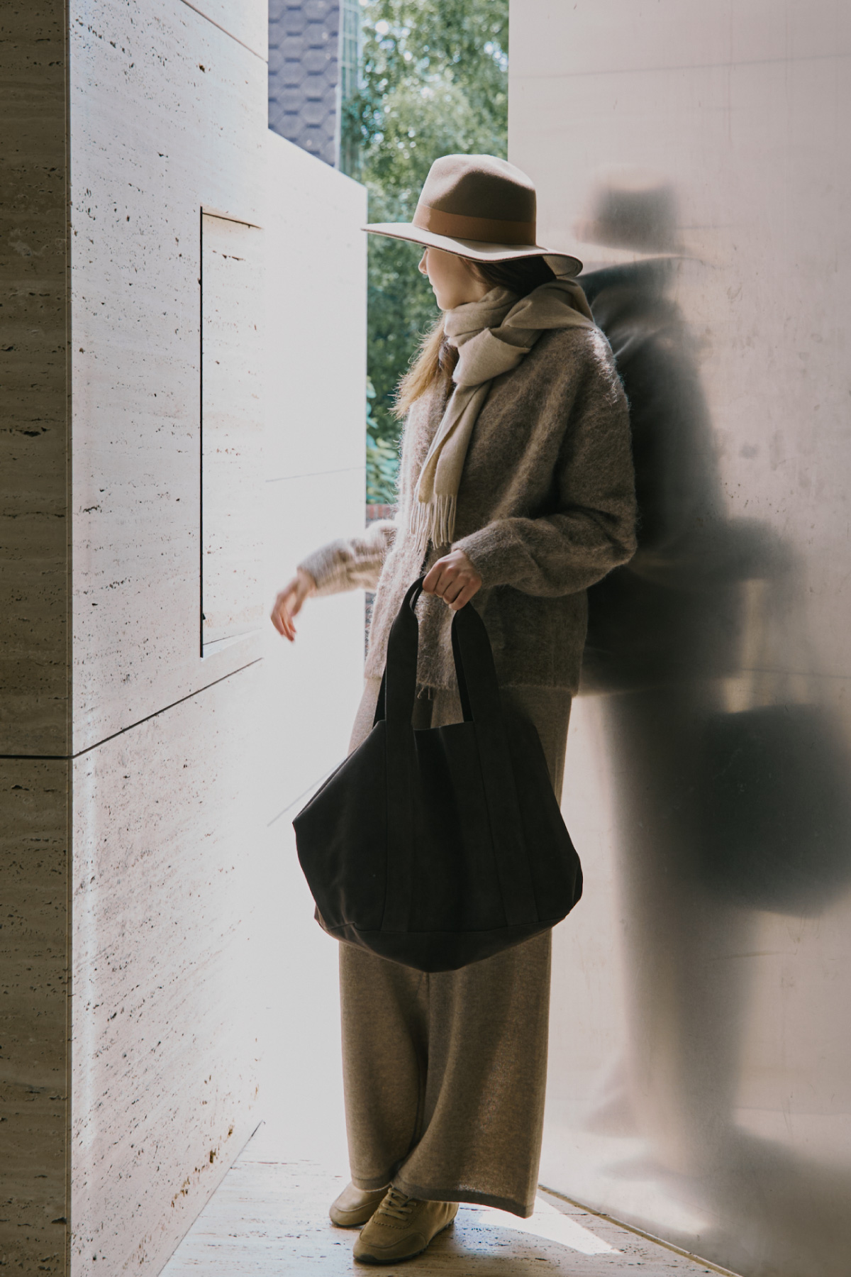 78% Alpaca Hairy Cardigan_Beige 78% 알파카 헤어리 가디건_베이지