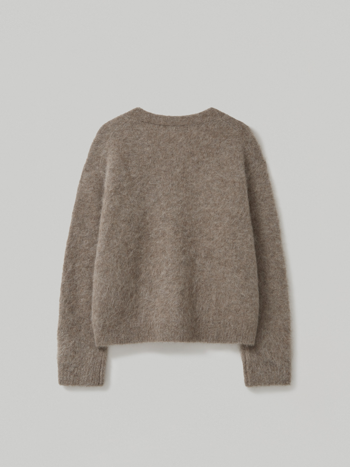 78% Alpaca Hairy Cardigan_Beige 78% 알파카 헤어리 가디건_베이지