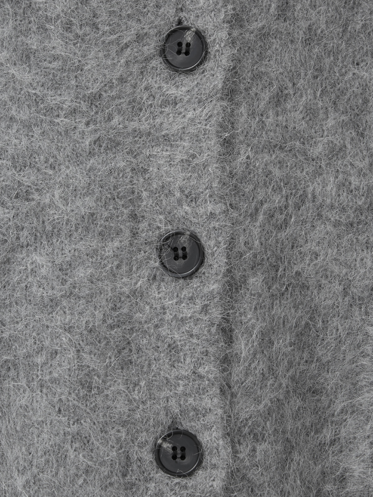 78% Alpaca Hairy Cardigan_Grey 78% 알파카 헤어리 가디건_그레이