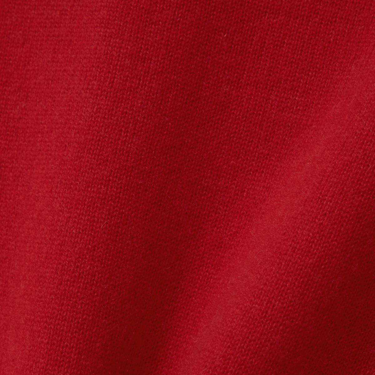 100%Premium Cashmere Polo Knit_Red 100%프리미엄 캐시미어 카라 반팔 니트_레드