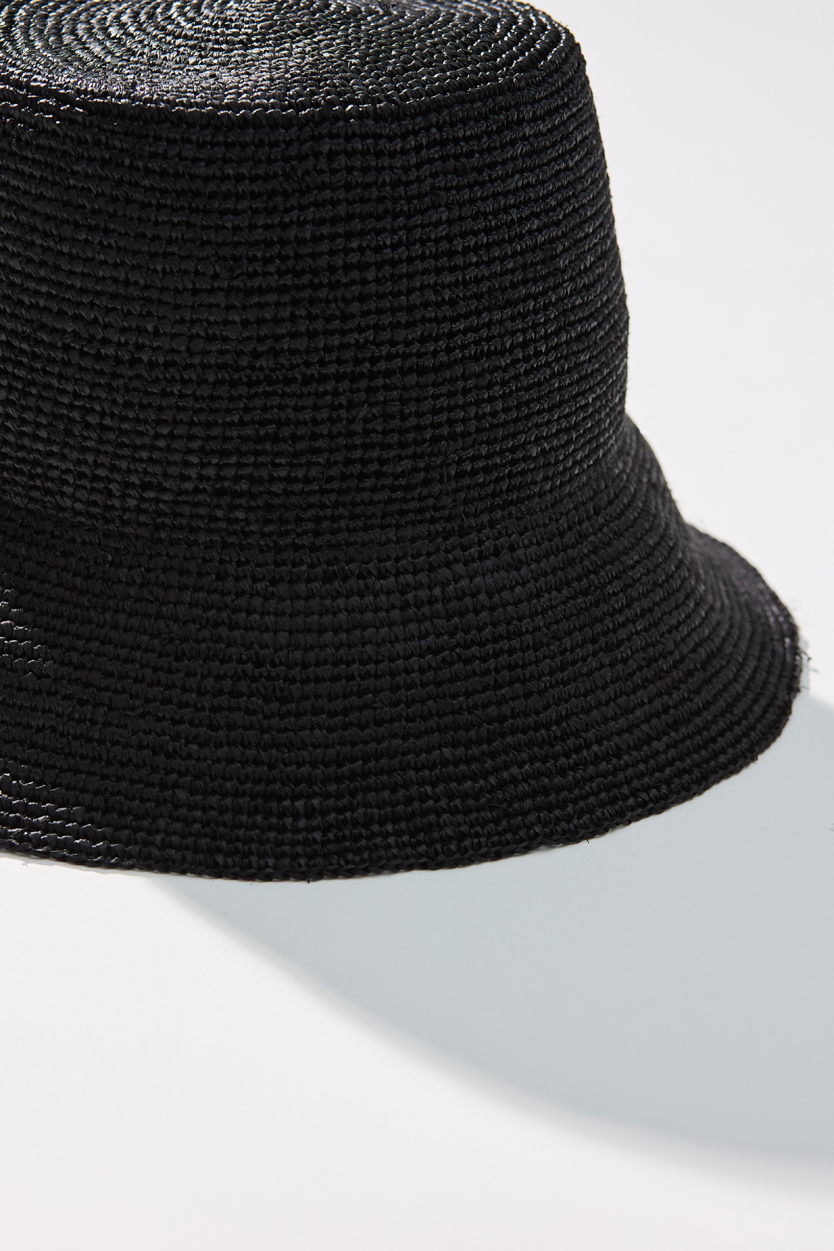 [PRE-Sales] Raffia Soft Bucket Hat _ Black
