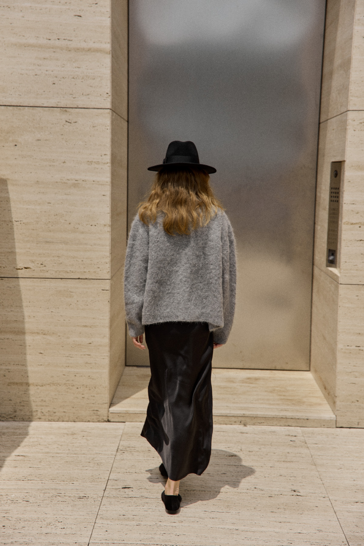78% Alpaca Hairy Cardigan_Grey 78% 알파카 헤어리 가디건_그레이