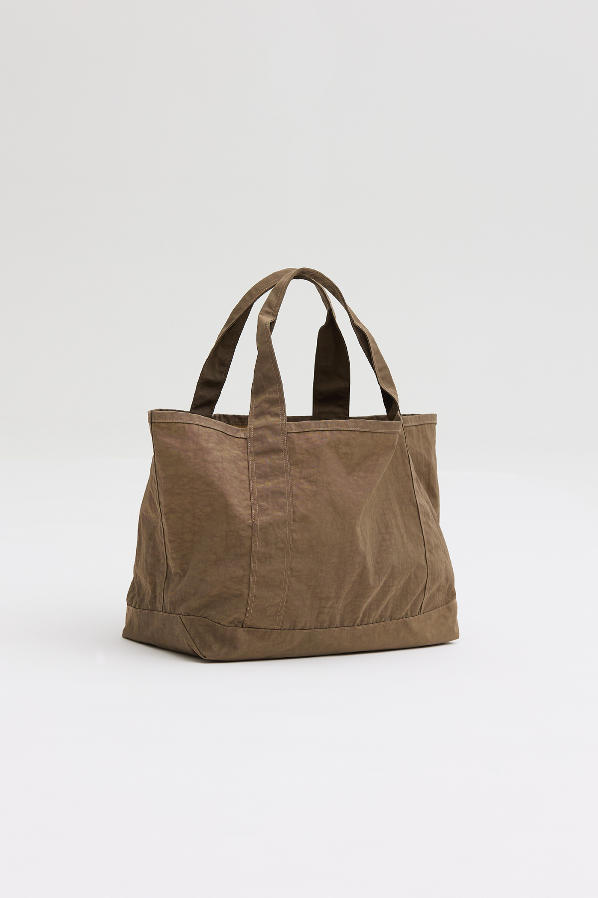 Lightweight Daily Tote Bag _ Deep Bronze Brown