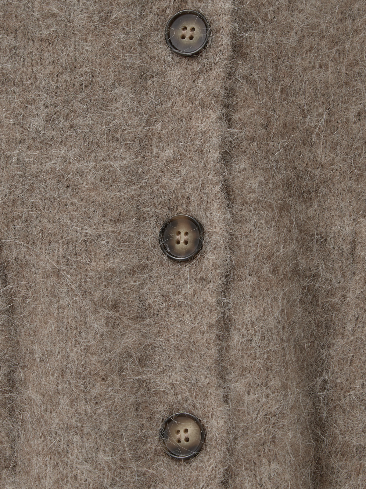78% Alpaca Hairy Cardigan_Beige 78% 알파카 헤어리 가디건_베이지