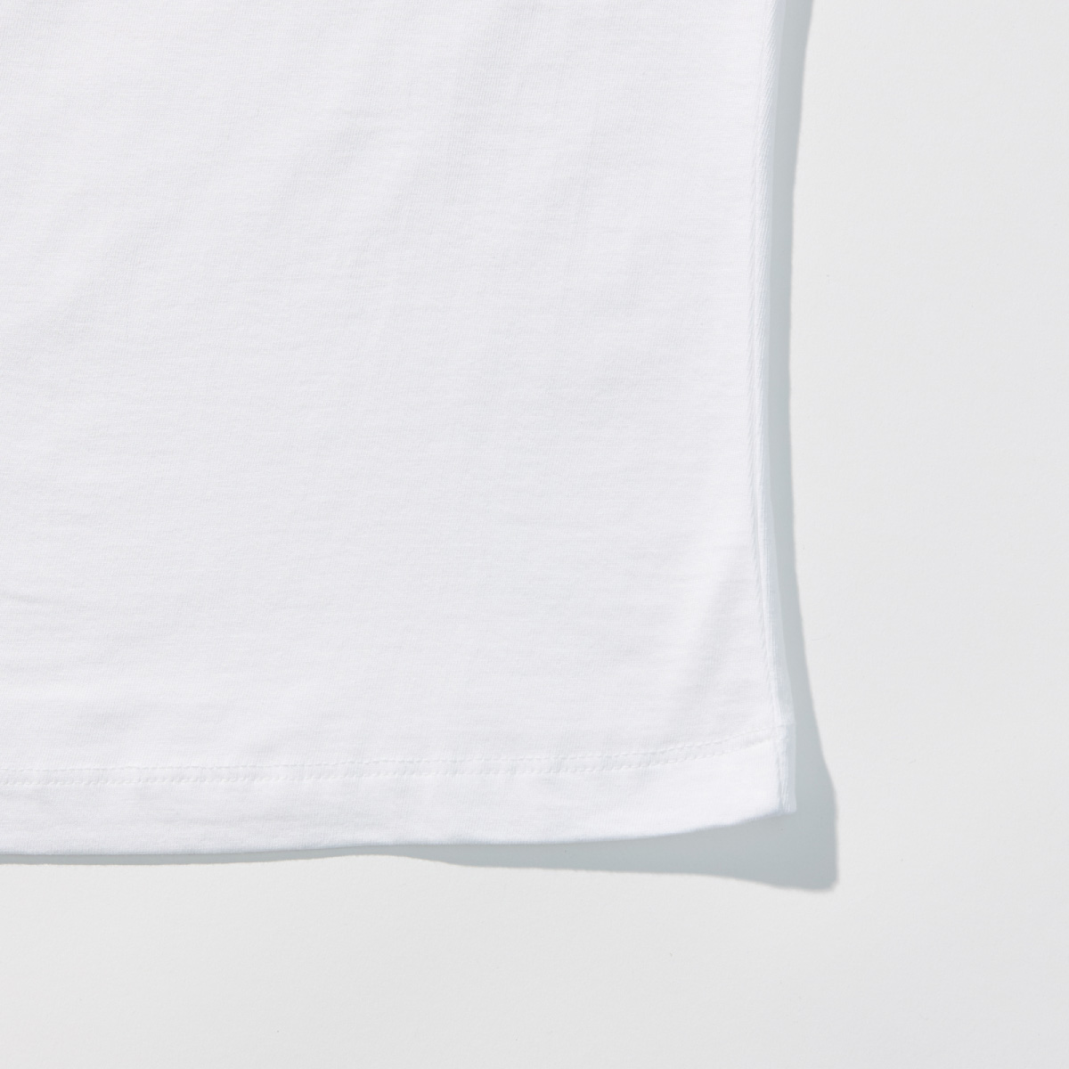 Cotton Basic Slim T-Shirt _ White
