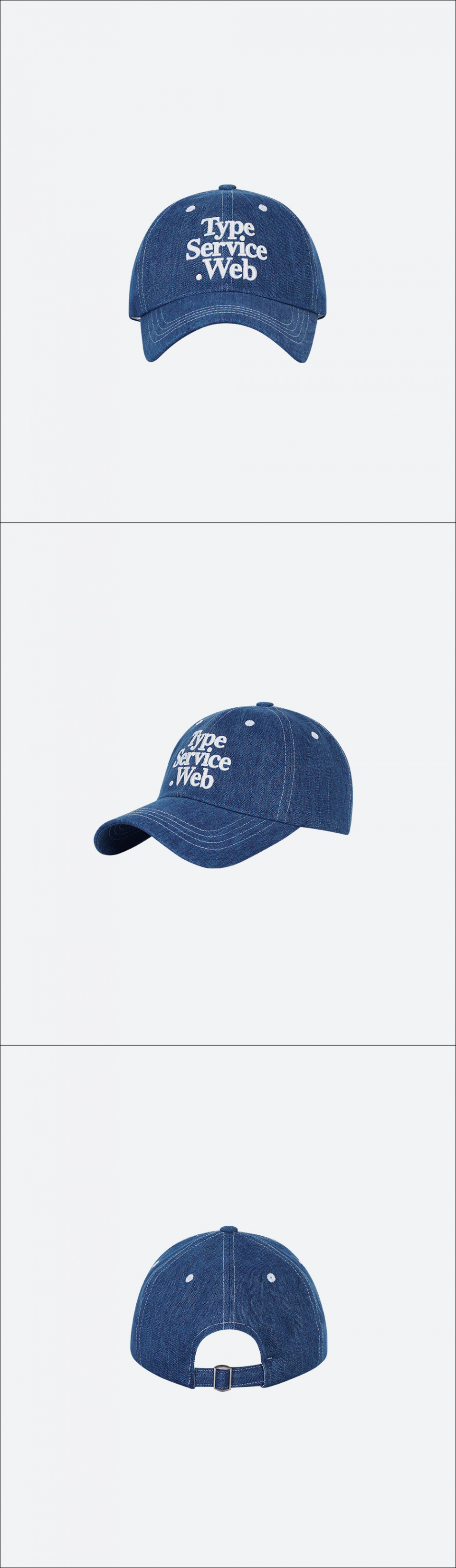 ☆typeservice☆ Typeservice Web Cap Still Blue Typeservice Web Cap [Dark Blue] - 타입서비스