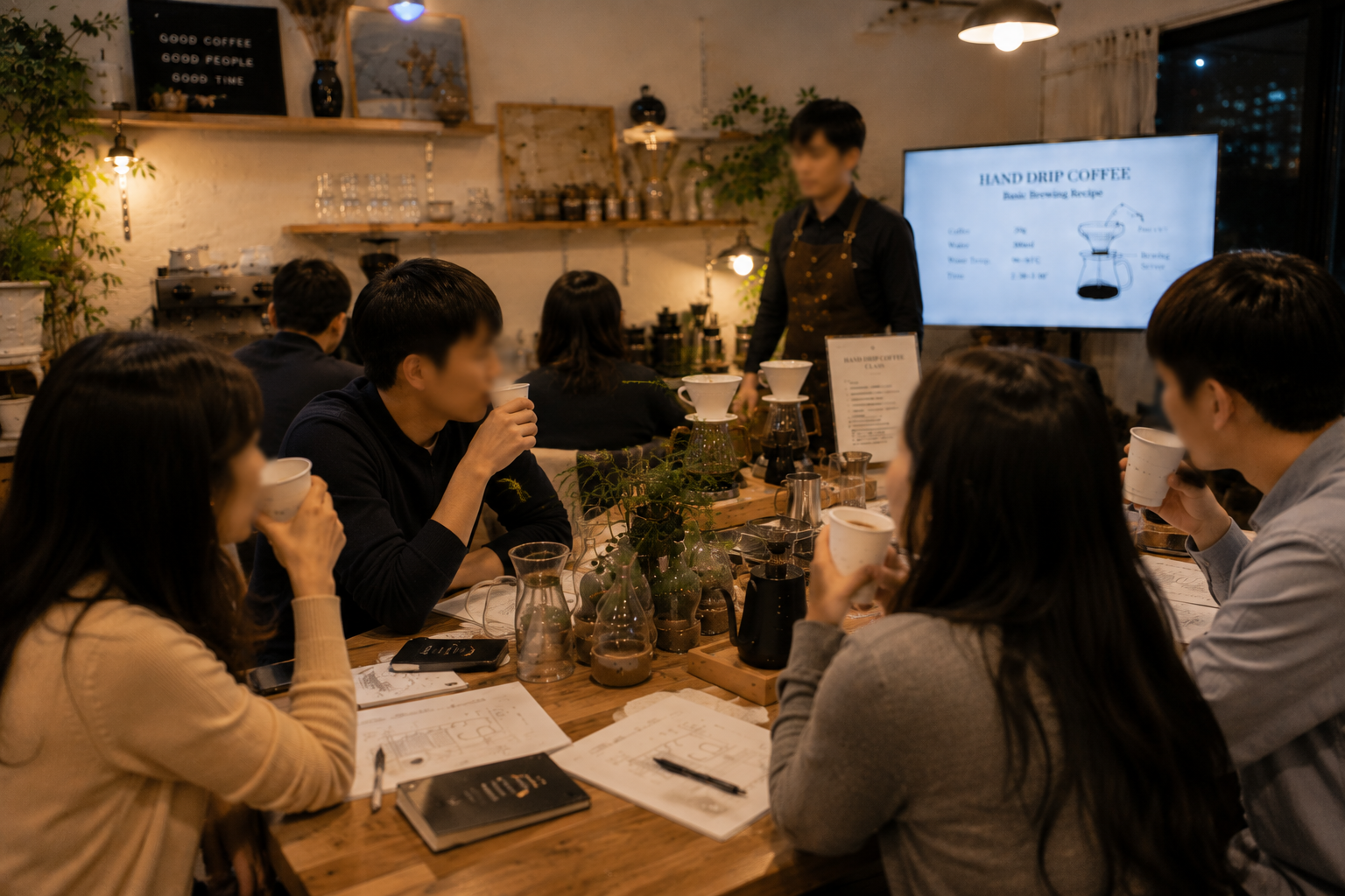 핸드 드립 커피 4
