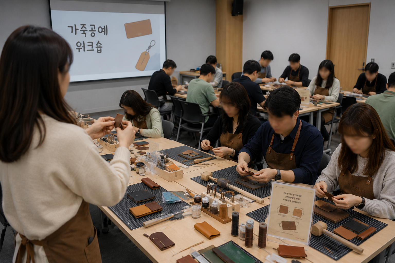 가죽 공예 클래스 2