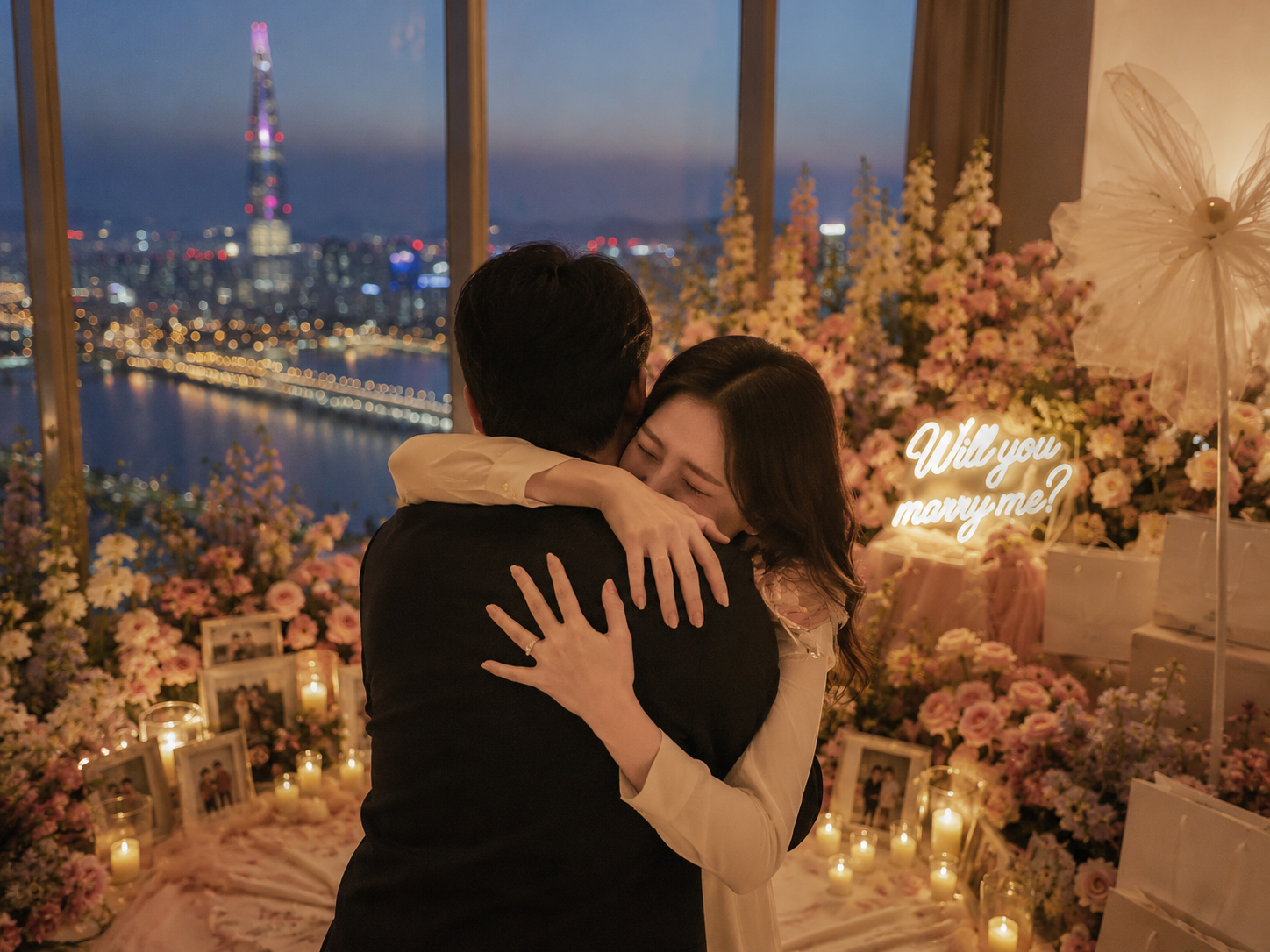 프로포즈 순간 샘플