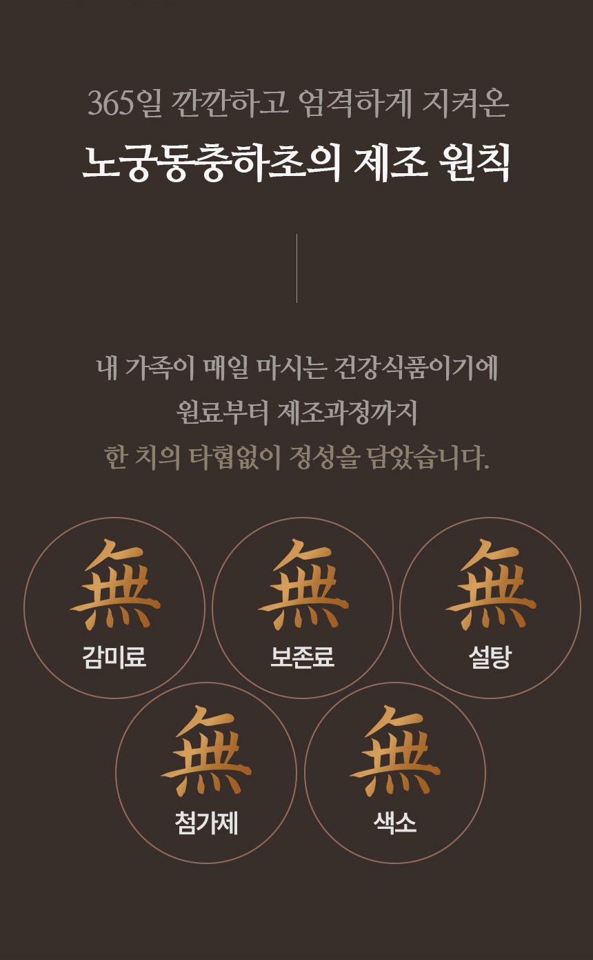 4개월분 4박스 (120포) 노궁동충하초