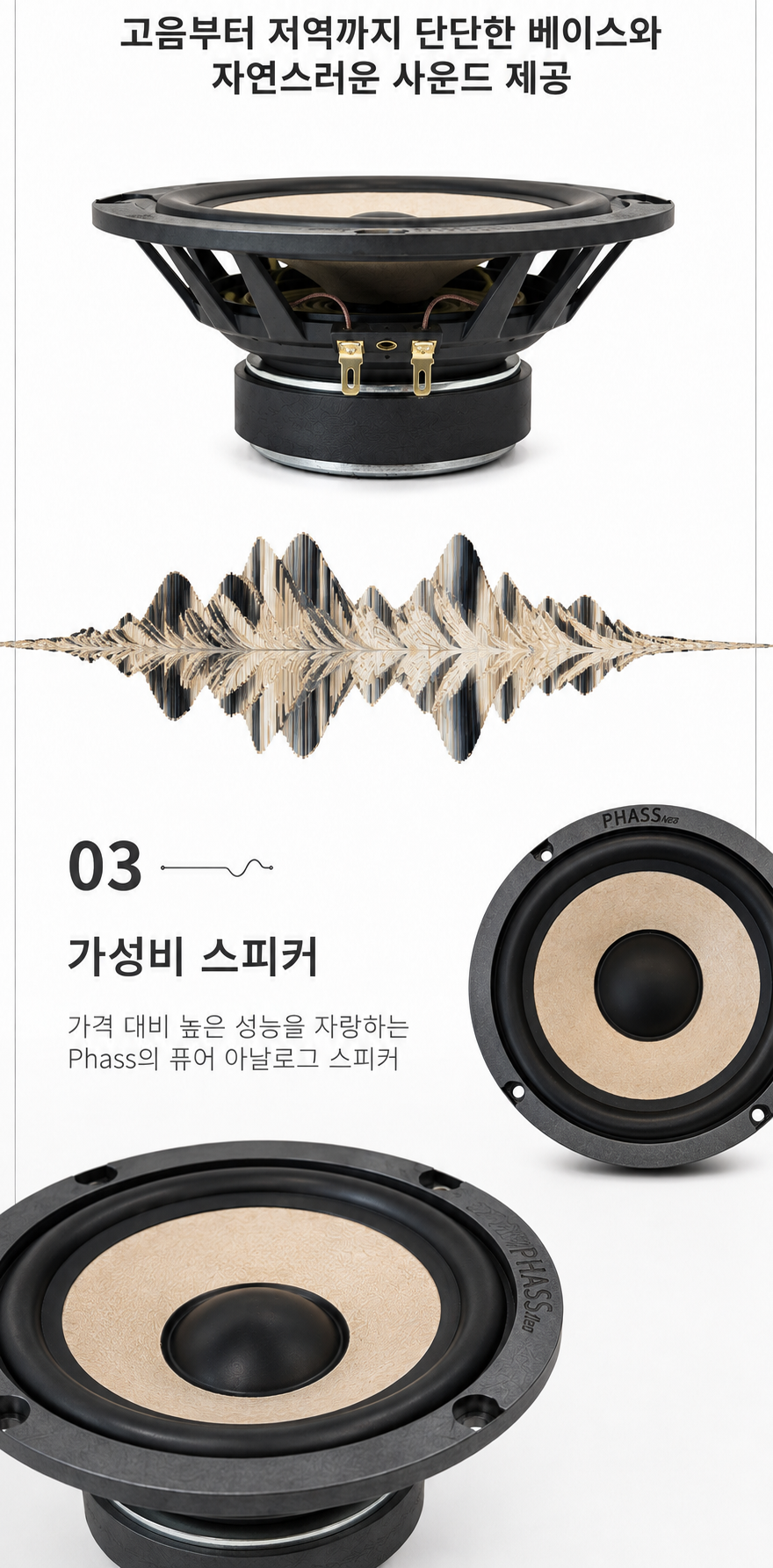 PHASS 파스스피커 NEO PN-2