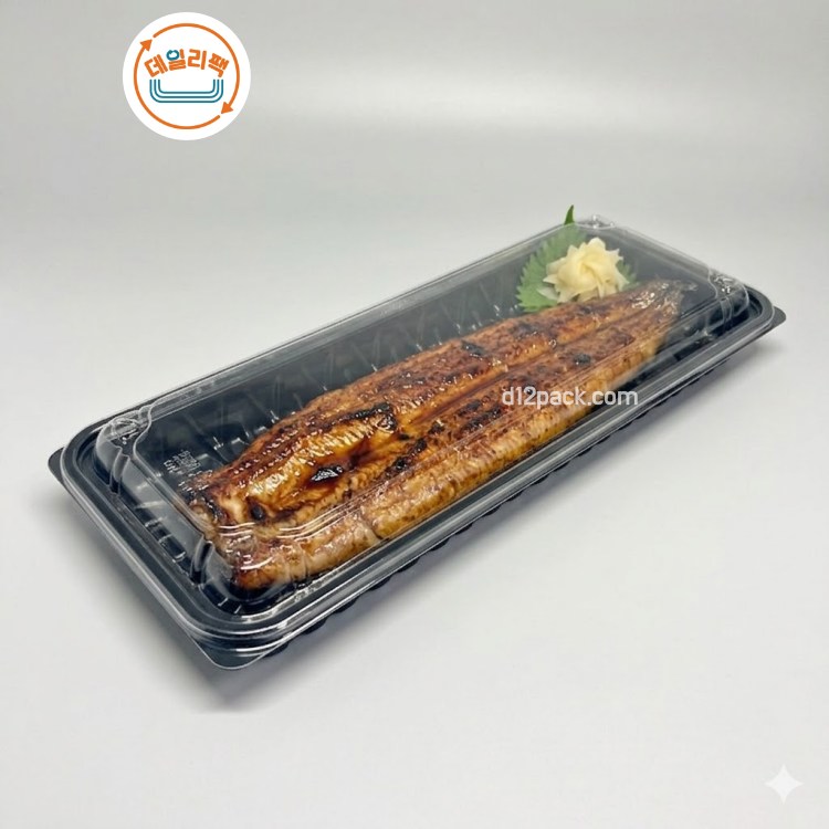 [300세트] PET직사각 KS-4015 긴포장용기 장어용기