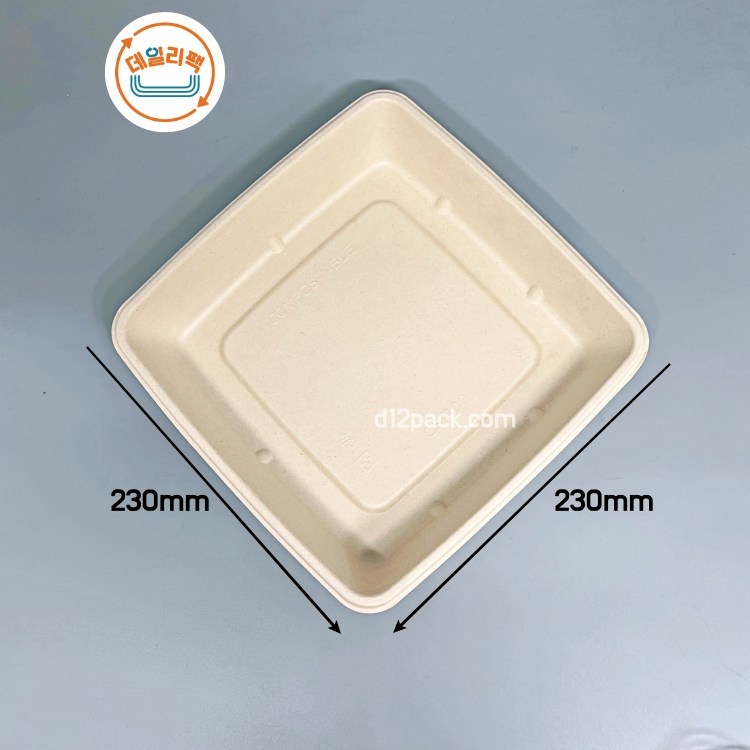 [300세트] 펄프 CS1400 CS-1400 피크닉도시락 종이트레이