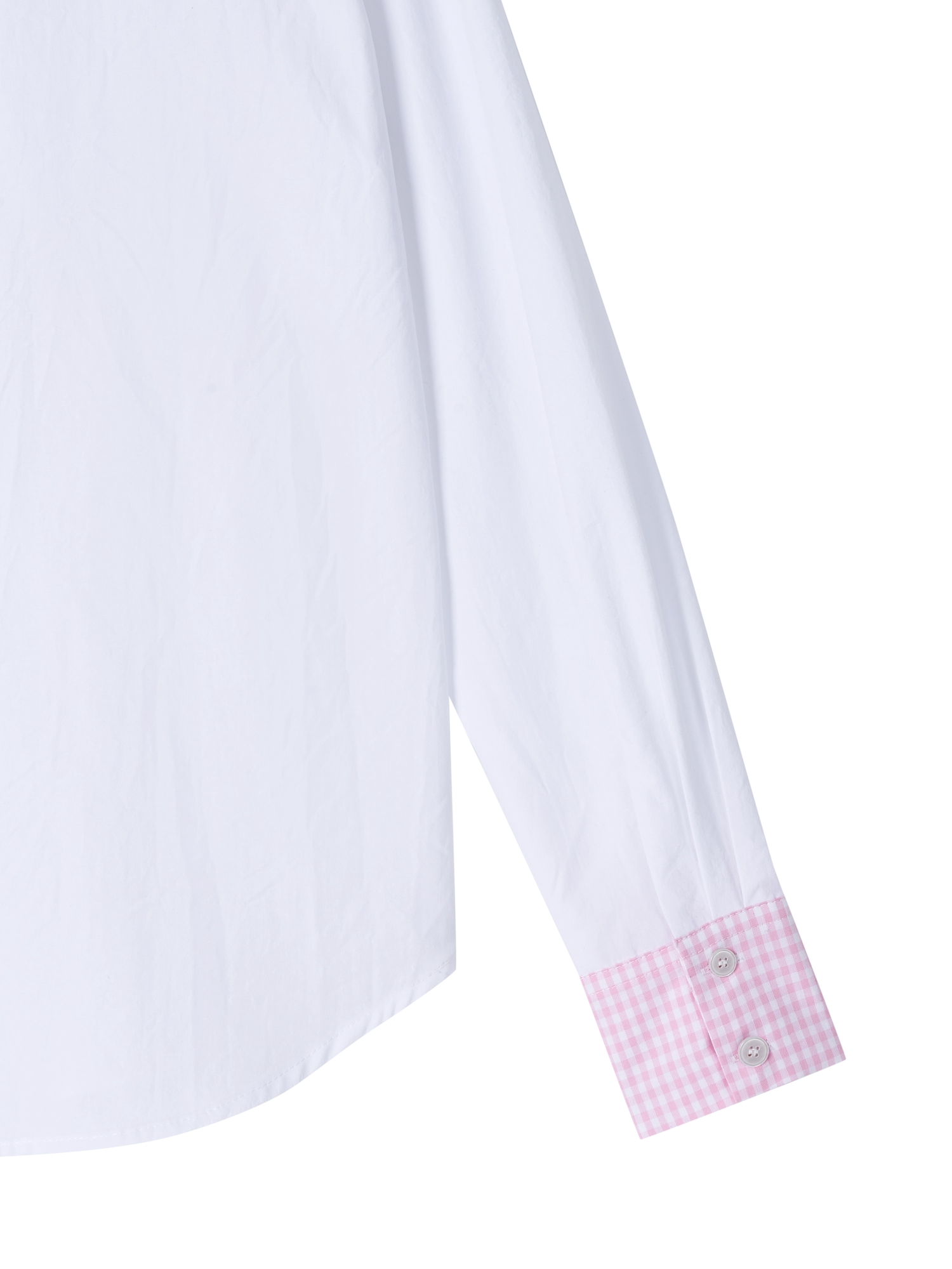 NATURAL WRINKLE GINGHAM SHIRT