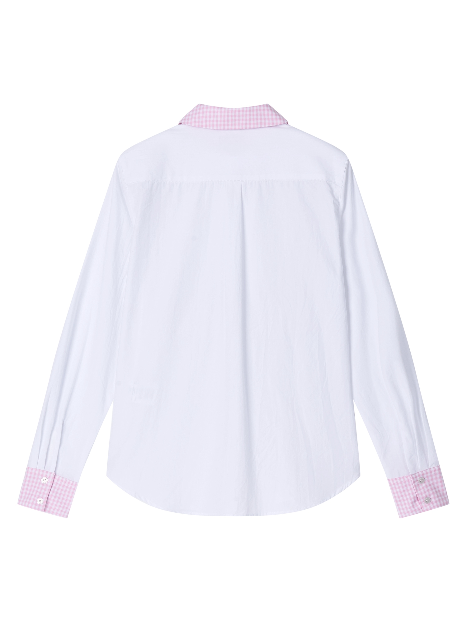 NATURAL WRINKLE GINGHAM SHIRT