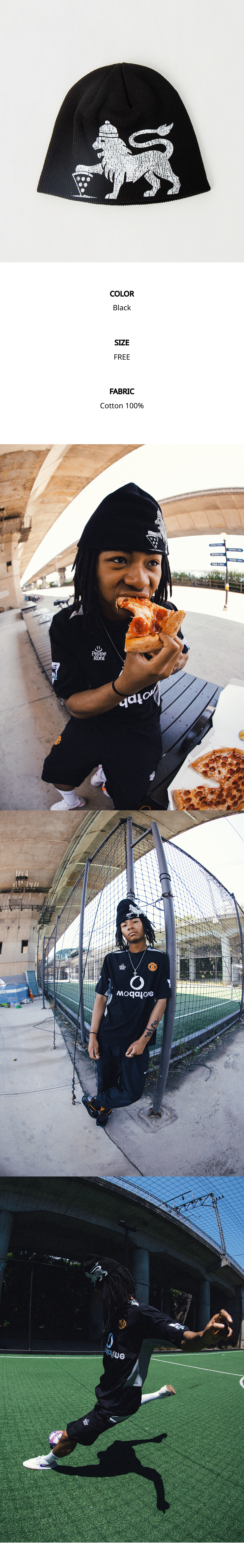Pepperoni Lions Beanie