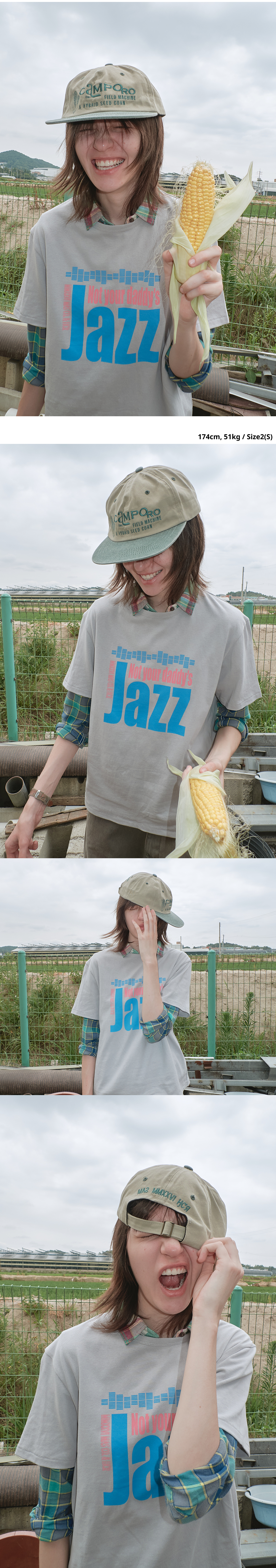 Jazz Tee - Grey