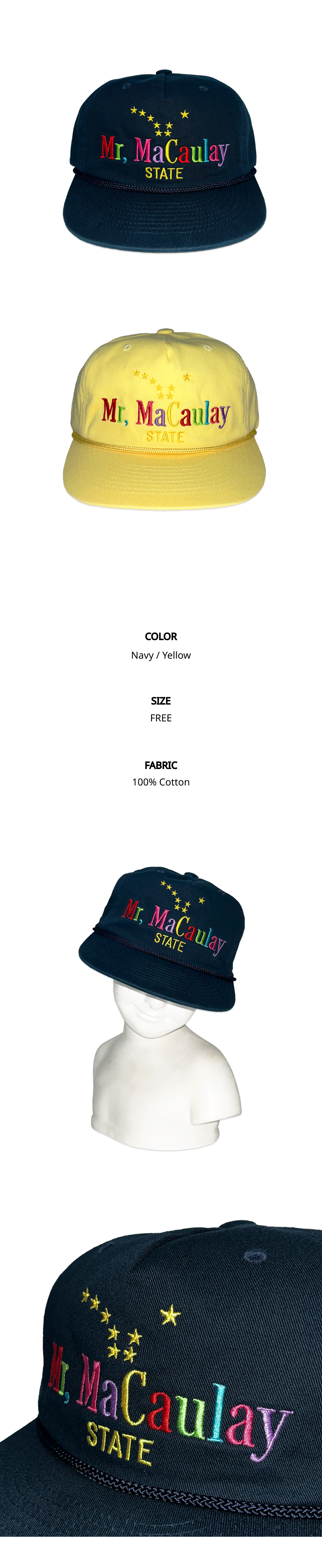 Macaulay Cap - Navy