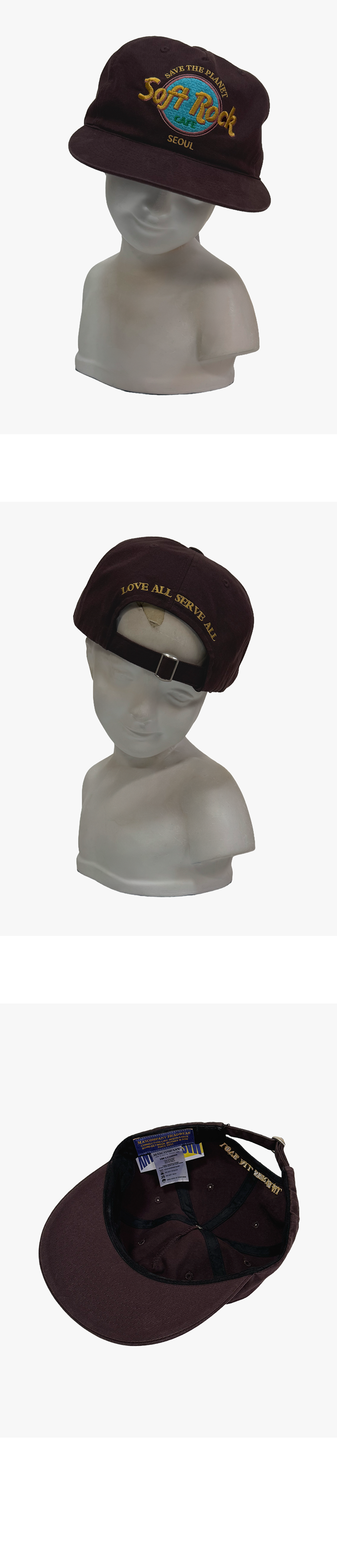 Sotf Rock Cafe cap (Black berry)