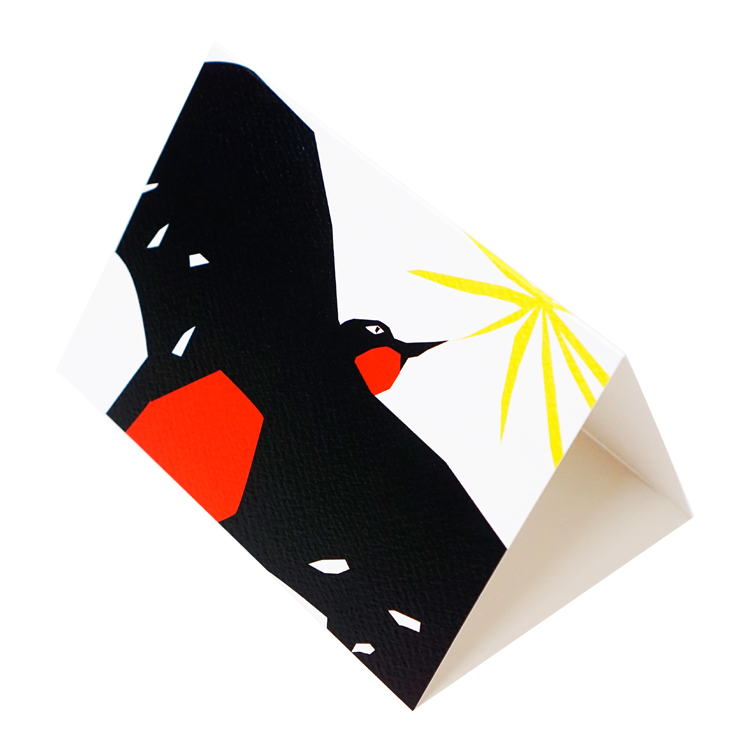 그레이쥬스 친환경 인증 아트 카드 그래픽 엽서 체리그림