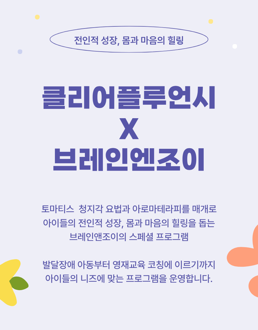 [브레인n조이] 클리어플루언시 학습권