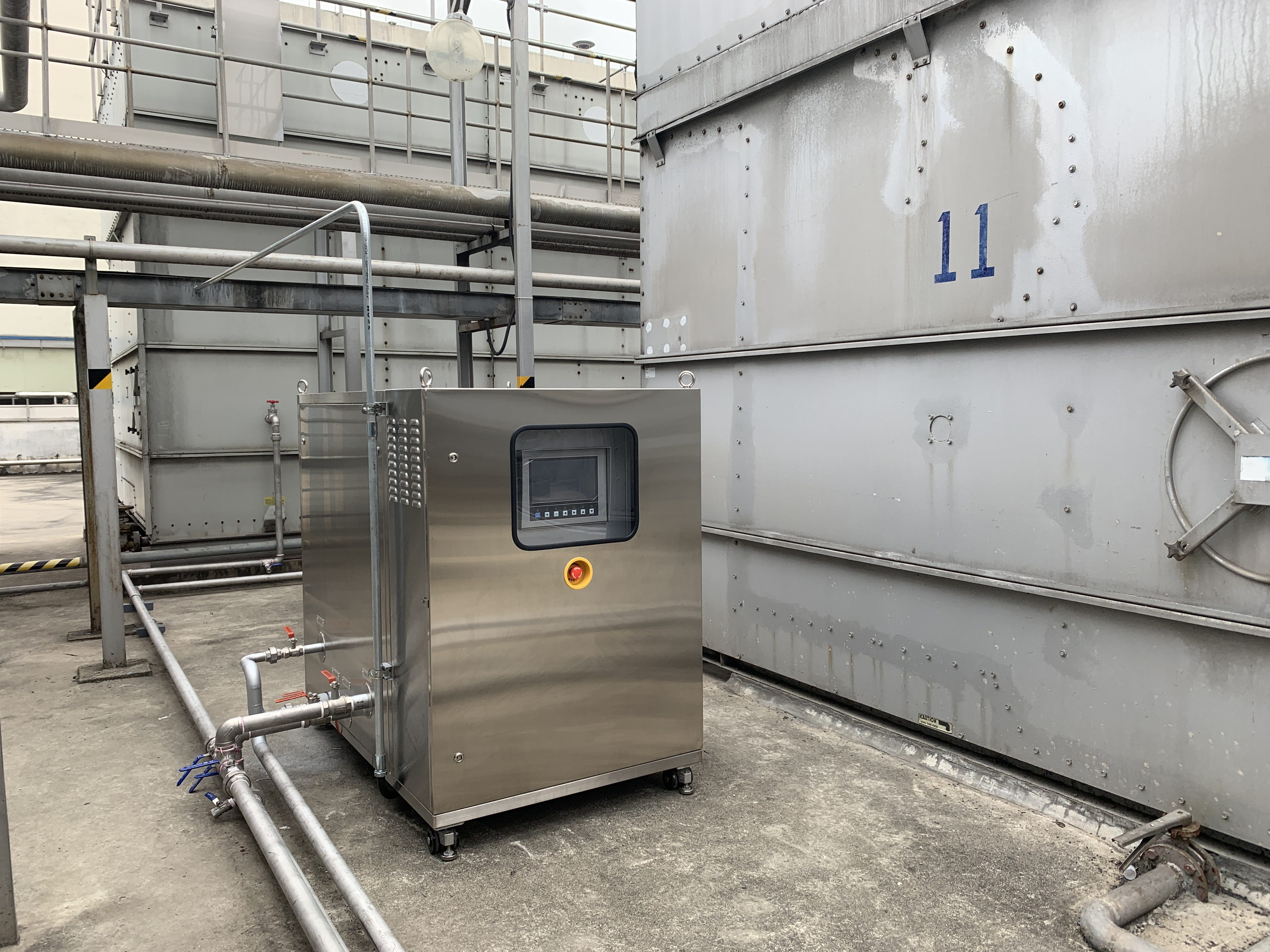 Example of additional installation of scale removal device (Icheon O ...