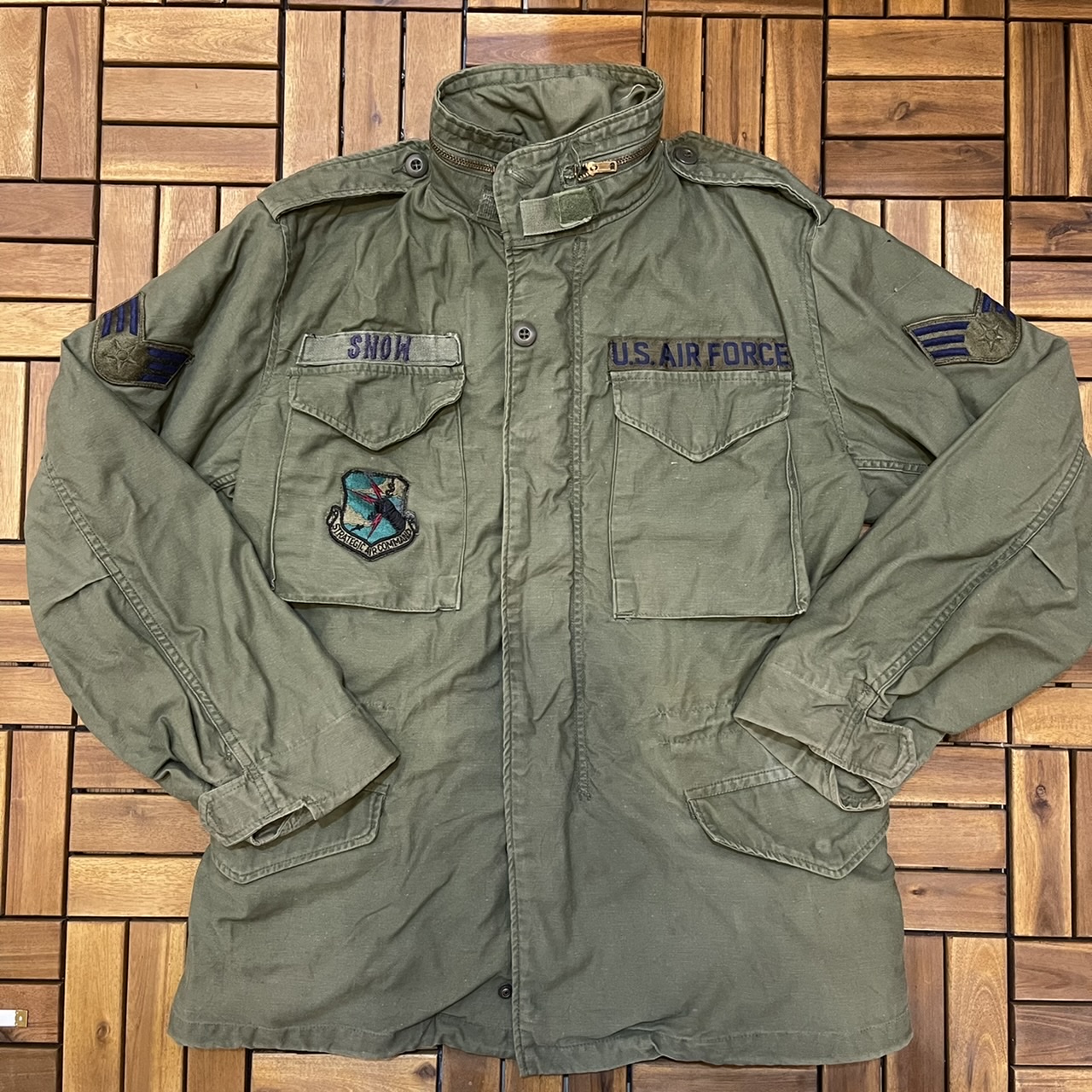 U.S.Air Force Original M-65 Field Jacket 3rd (Small /R) : 77VGM