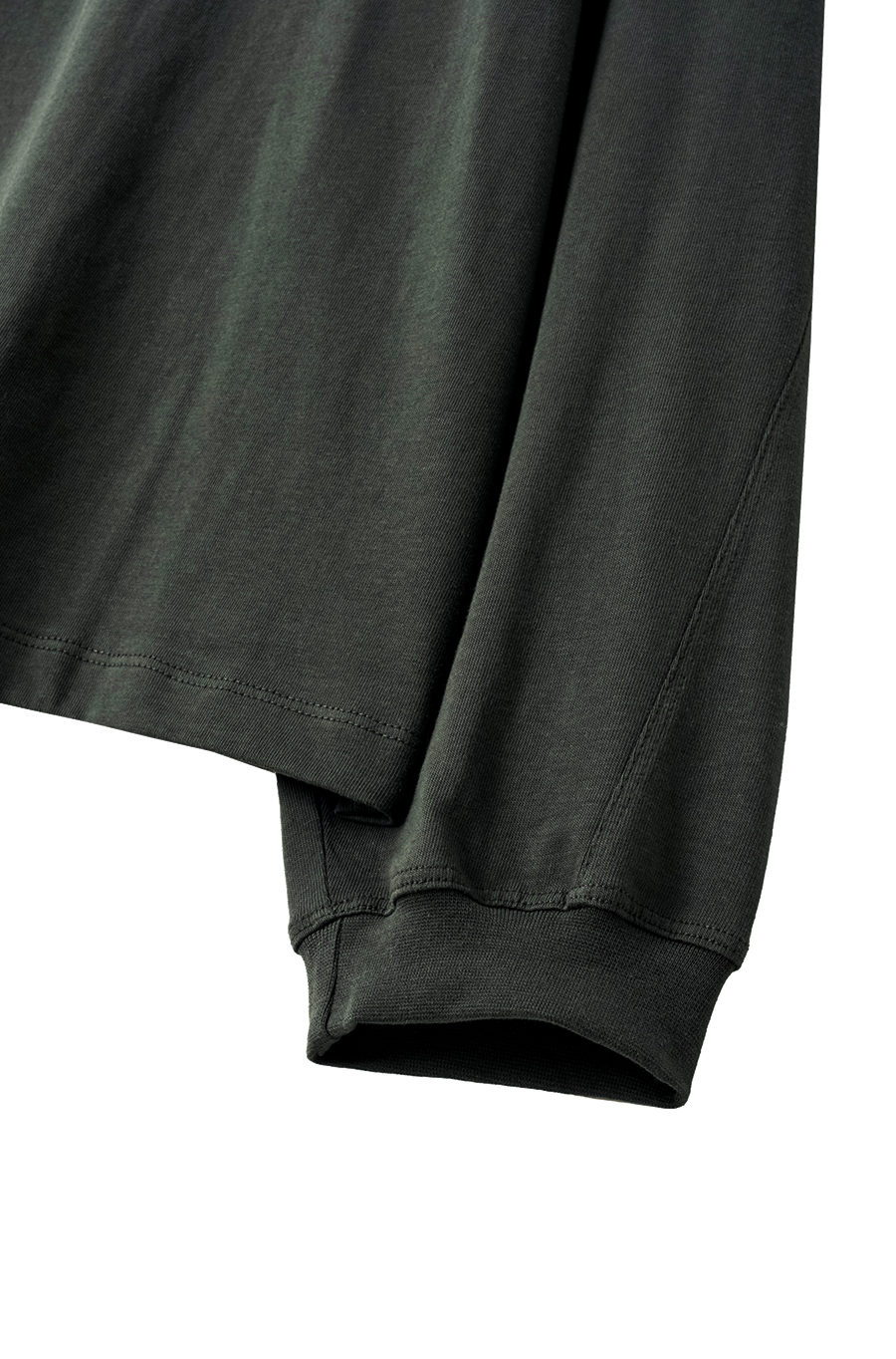 SI SLANT LONG SLEEVE TEE Moss Green