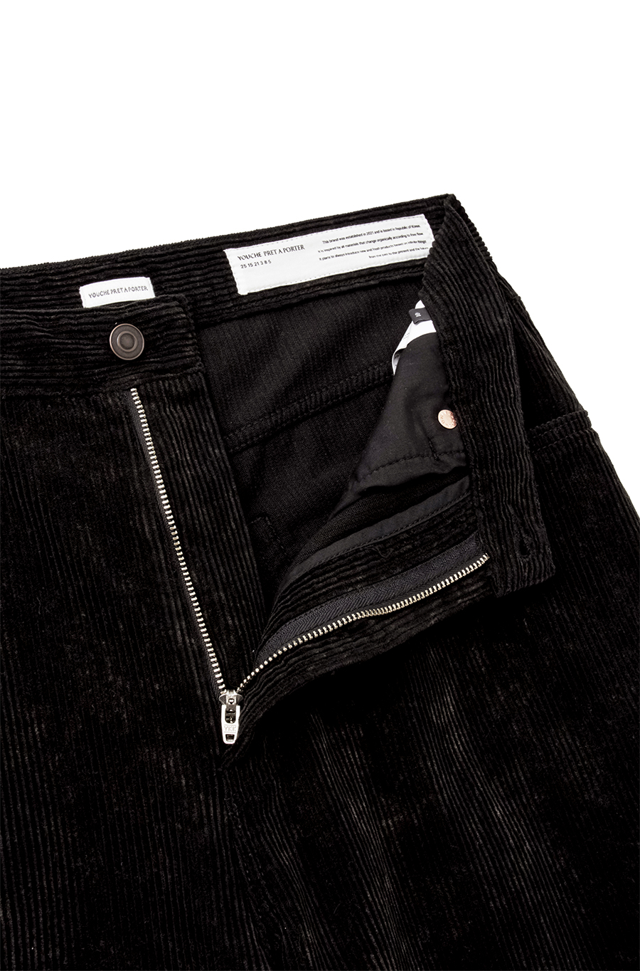 SI DISCHARGE CORDUROY PANTS Faded Black [예약배송 10.06]